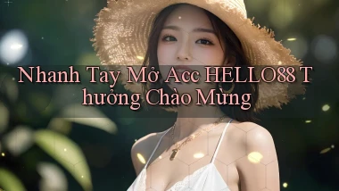 nhanh tay mở acc hello88 thưởng chào mừng