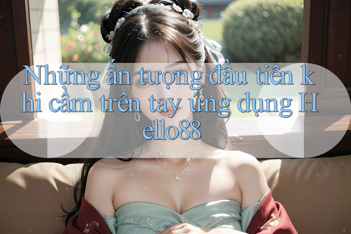 Những ấn tượng đầu tiên khi cầm trên tay ứng dụng Hello88 Những ấn tượng đầu tiên khi cầm trên tay ứng dụng Hello88