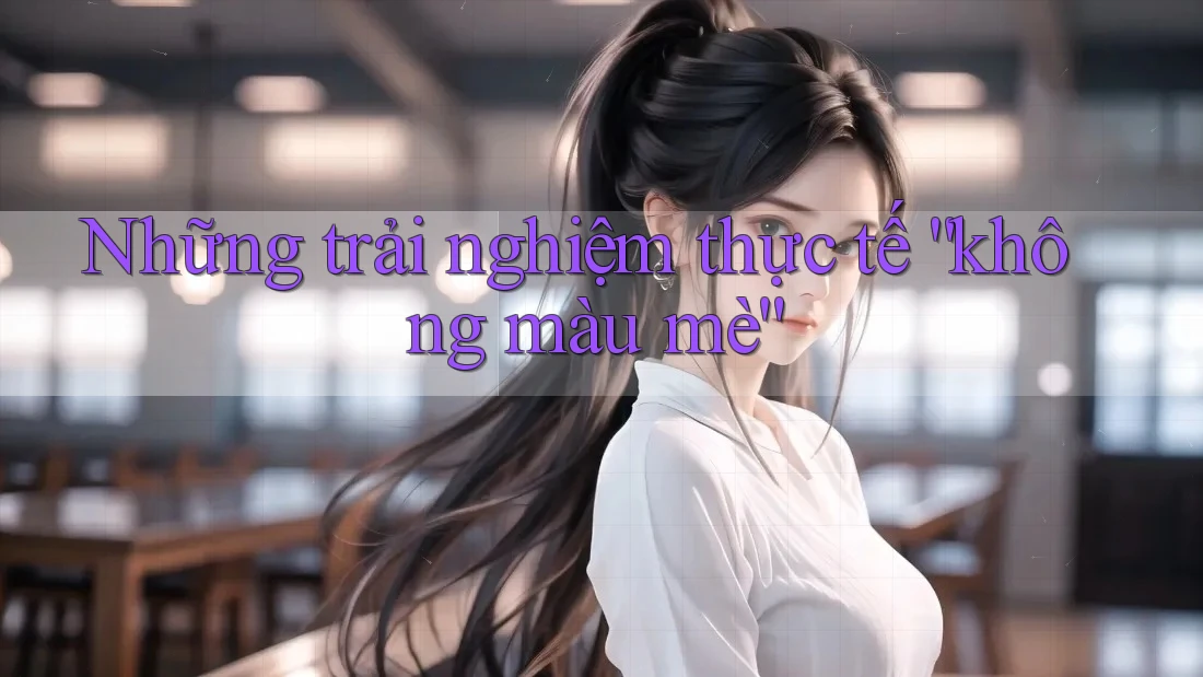 Những trải nghiệm thực tế không màu mè