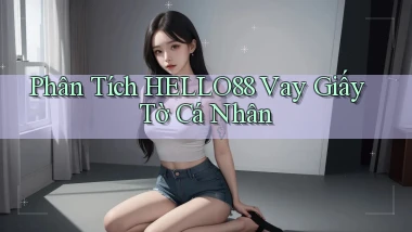 phân tích hello88 vay giấy tờ cá nhân