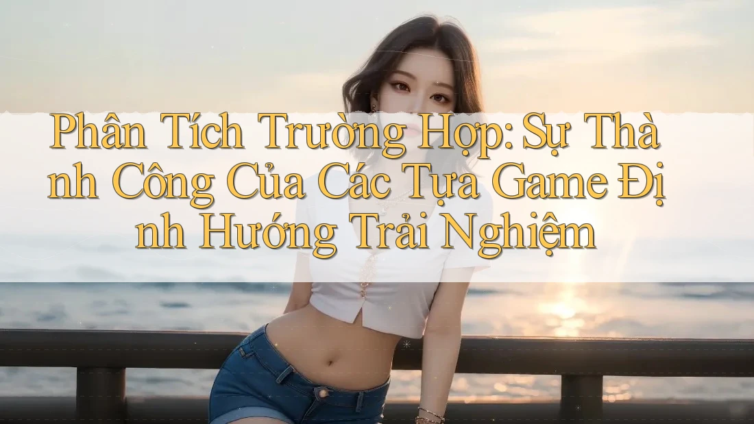 Phân Tích Trường Hợp: Sự Thành Công Của Các Tựa Game Định Hướng Trải Nghiệm Phân Tích Trường Hợp: Sự Thành Công Của Các Tựa Game Định Hướng Trải Nghiệm