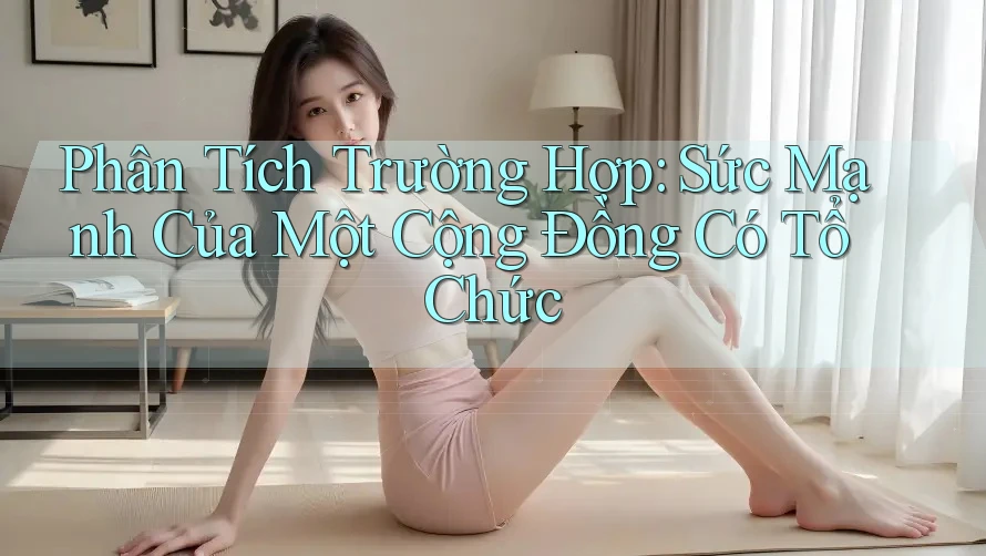 Phân Tích Trường Hợp: Sức Mạnh Của Một Cộng Đồng Có Tổ Chức