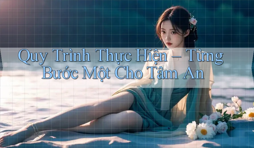 Quy Trình Thực Hiện – Từng Bước Một Cho Tâm An Quy Trình Thực Hiện – Từng Bước Một Cho Tâm An