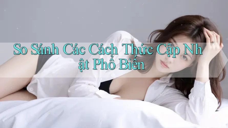 So Sánh Các Cách Thức Cập Nhật Phổ Biến So Sánh Các Cách Thức Cập Nhật Phổ Biến