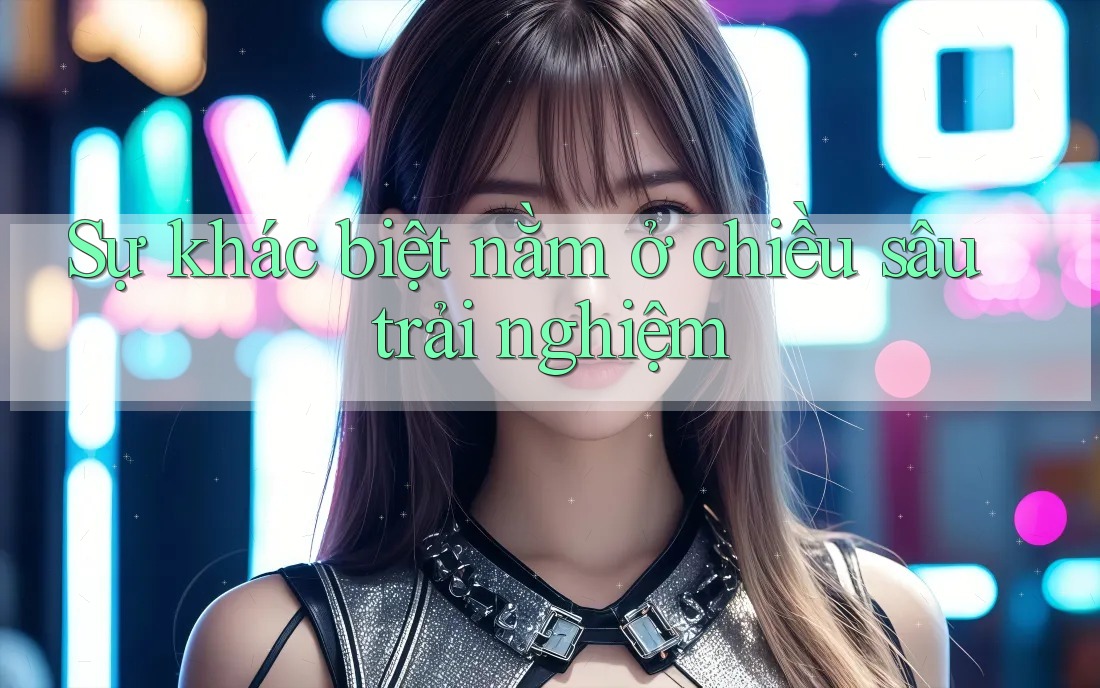 Sự khác biệt nằm ở chiều sâu trải nghiệm Sự khác biệt nằm ở chiều sâu trải nghiệm