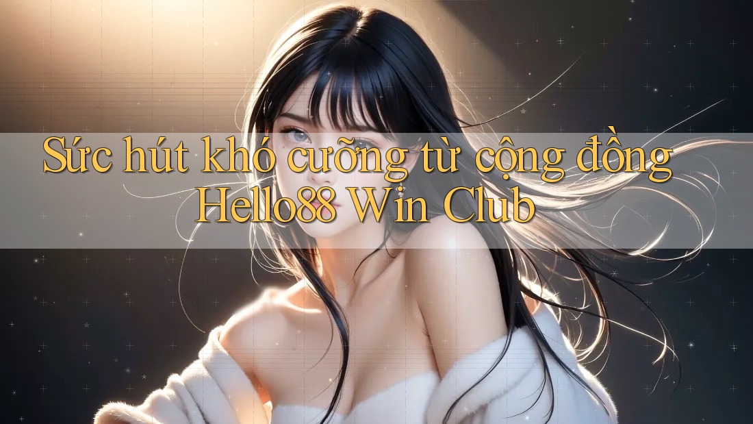 Sức hút khó cưỡng từ cộng đồng Hello88 Win Club Sức hút khó cưỡng từ cộng đồng Hello88 Win Club