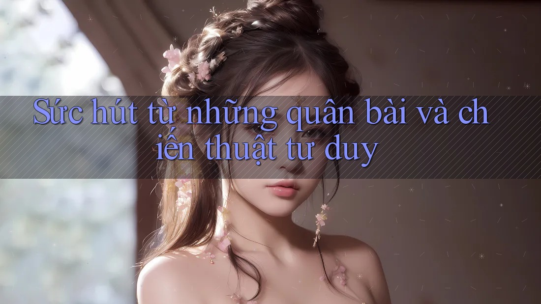 Sức hút từ những quân bài và chiến thuật tư duy Sức hút từ những quân bài và chiến thuật tư duy