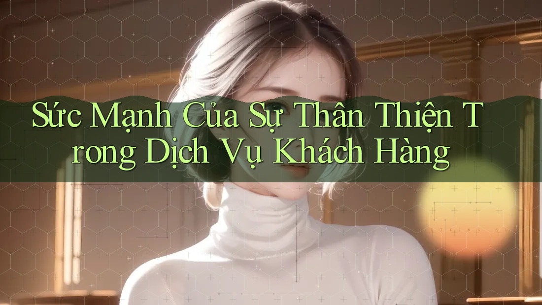 Sức Mạnh Của Sự Thân Thiện Trong Dịch Vụ Khách Hàng Sức Mạnh Của Sự Thân Thiện Trong Dịch Vụ Khách Hàng