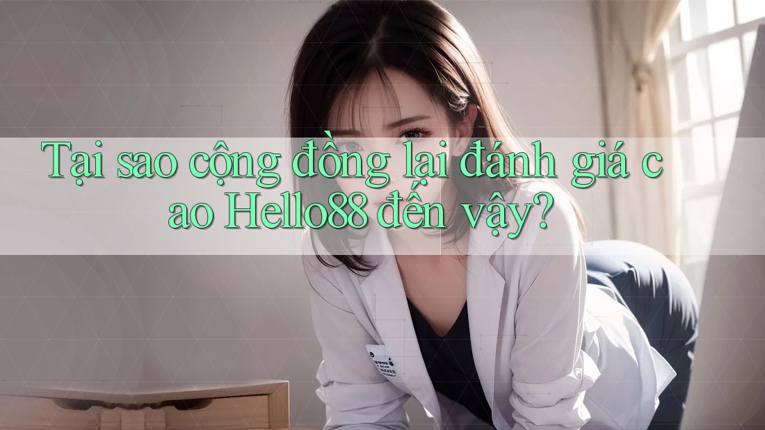 Tại sao cộng đồng lại đánh giá cao Hello88 đến vậy? Tại sao cộng đồng lại đánh giá cao Hello88 đến vậy?