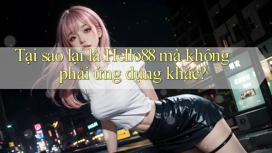 Tại sao lại là Hello88 mà không phải ứng dụng khác? Tại sao lại là Hello88 mà không phải ứng dụng khác?