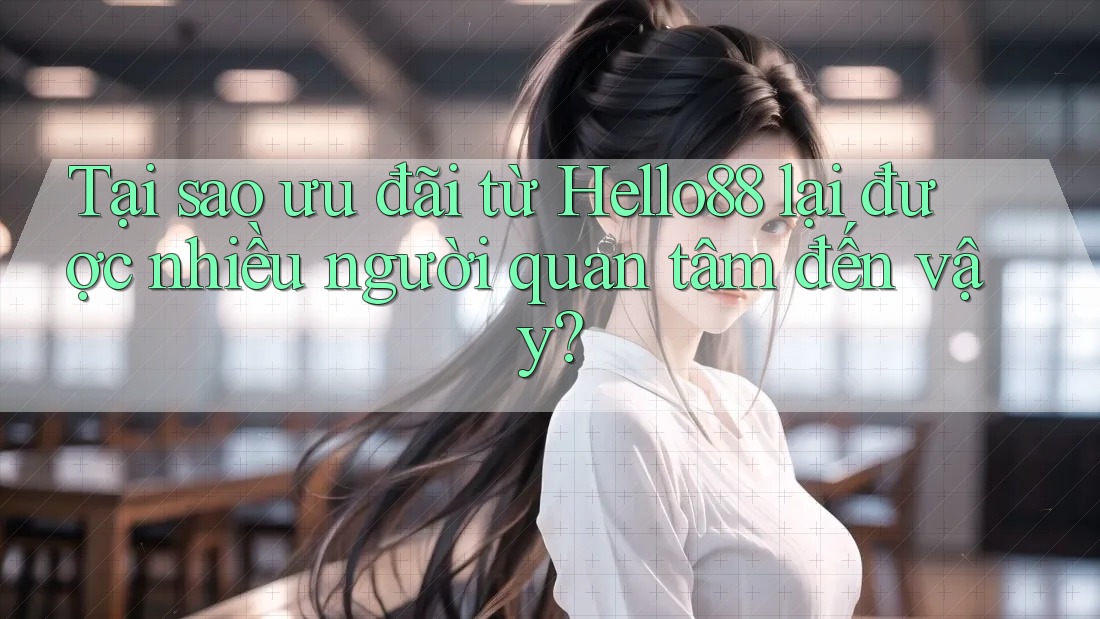 Tại sao ưu đãi từ Hello88 lại được nhiều người quan tâm đến vậy? Tại sao ưu đãi từ Hello88 lại được nhiều người quan tâm đến vậy?