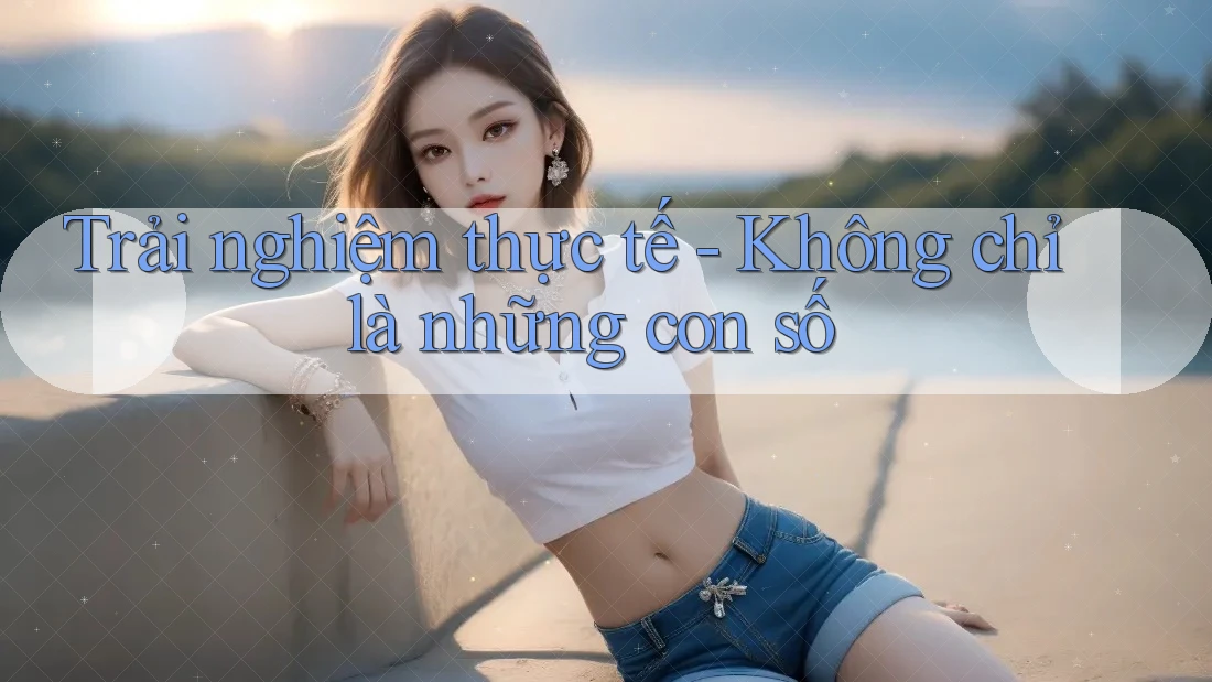 Trải nghiệm thực tế: Không chỉ là những con số Trải nghiệm thực tế: Không chỉ là những con số