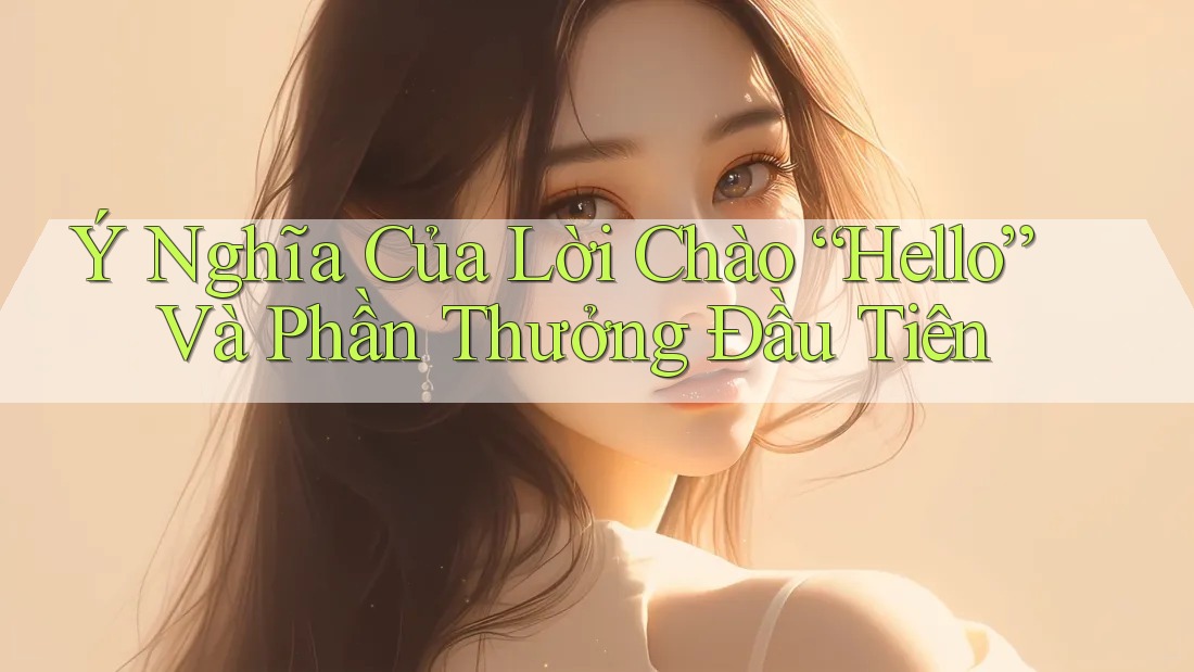 Ý Nghĩa Của Lời Chào “Hello” Và Phần Thưởng Đầu Tiên Ý Nghĩa Của Lời Chào “Hello” Và Phần Thưởng Đầu Tiên