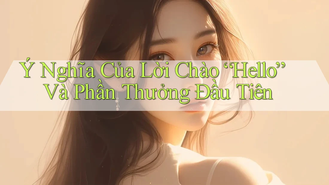Ý Nghĩa Của Lời Chào “Hello” Và Phần Thưởng Đầu Tiên Ý Nghĩa Của Lời Chào “Hello” Và Phần Thưởng Đầu Tiên